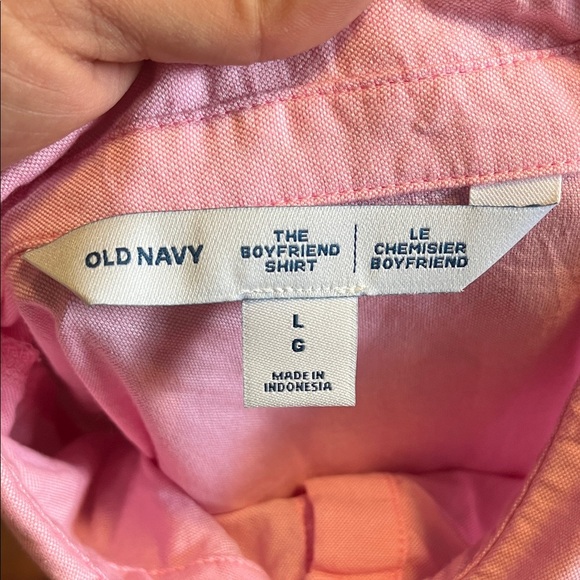 Classic Pink Men's Shirt - Picture 2 of 2